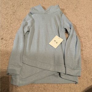 NWT girls sweater with hood
